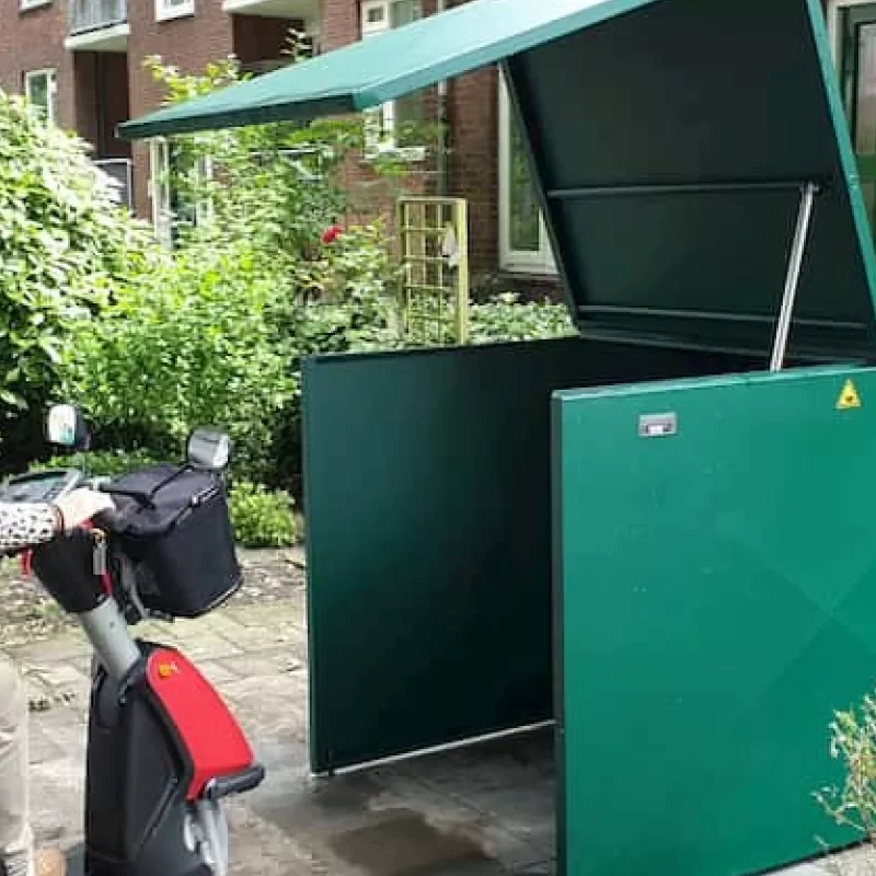 Scootmobiel parkeren