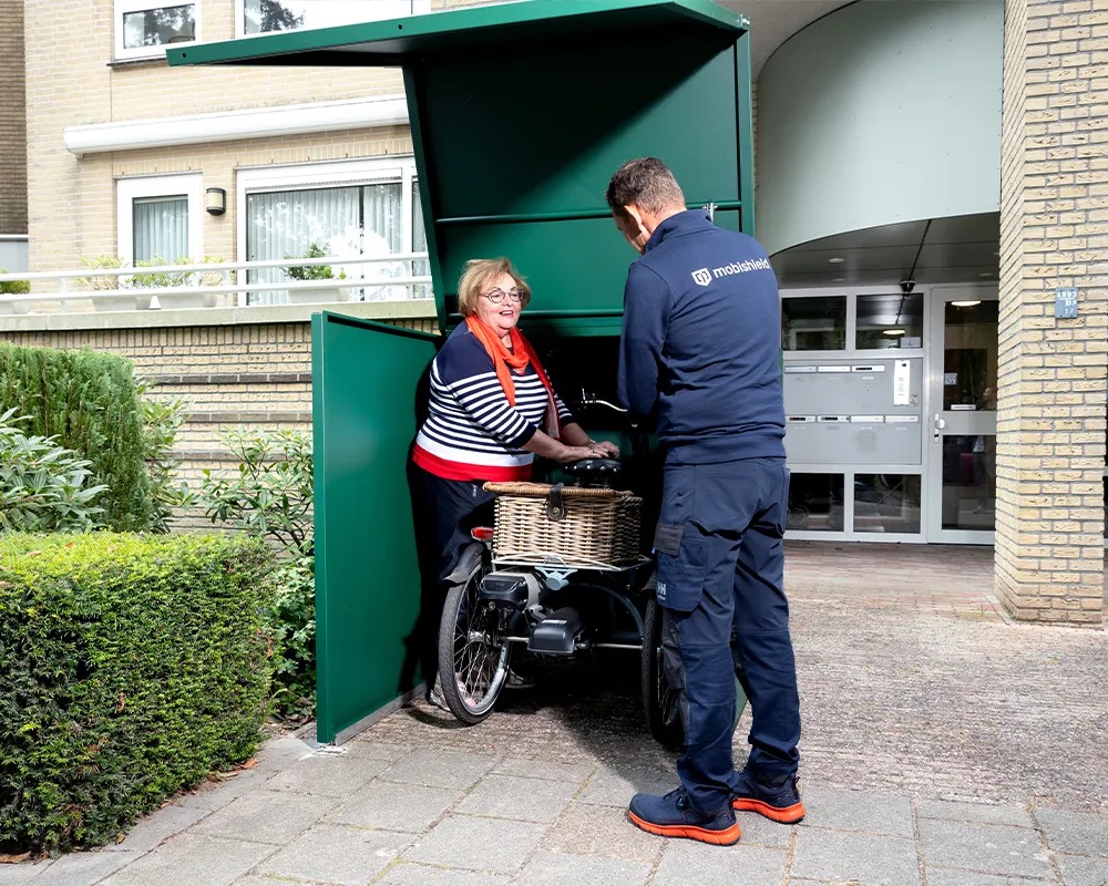 Berging voor scootmobiel nodig?