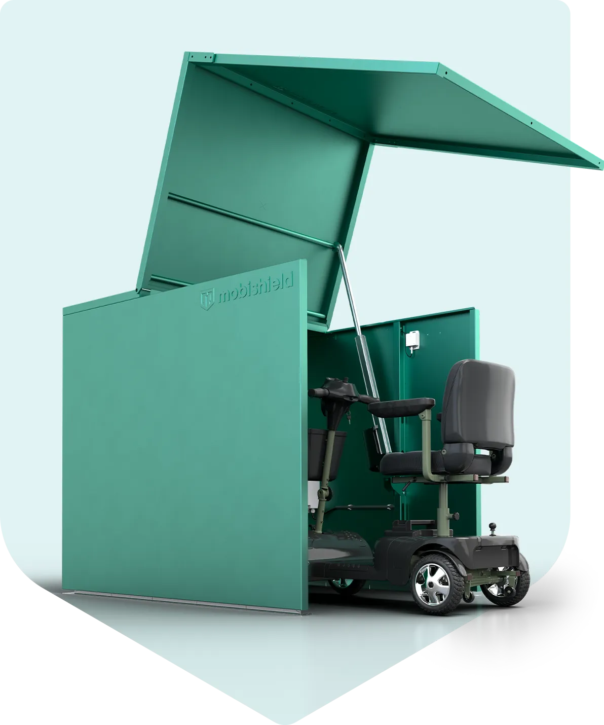 Buitenberging - scootmobielberging